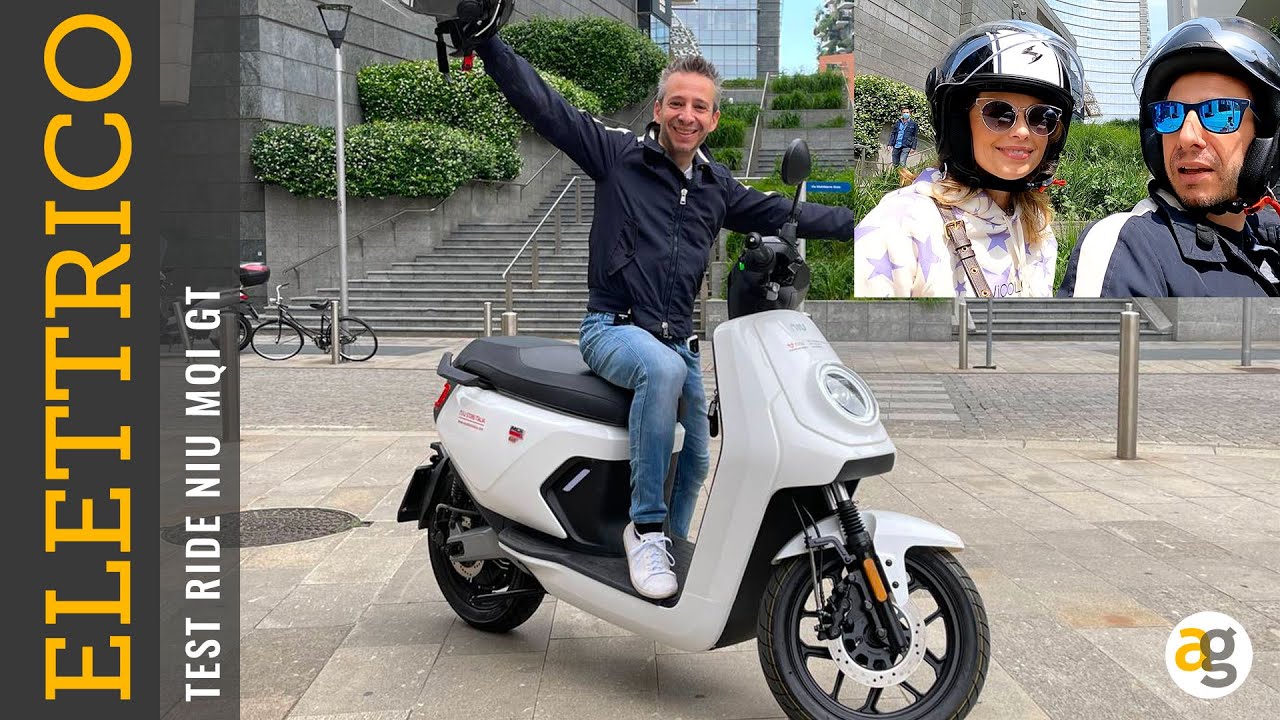 Scooter ELETTRICO. Test NIU MQI GT