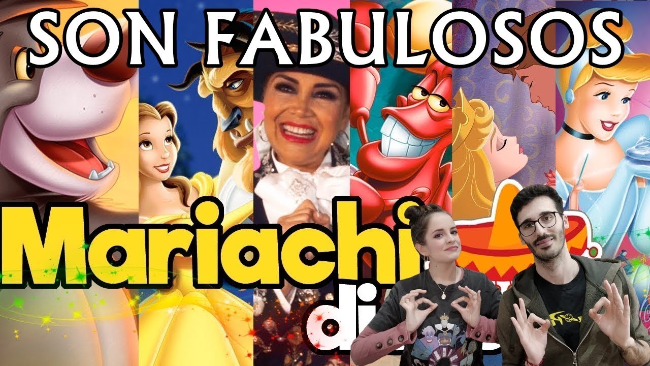 ESPAÑOLES REACCIONAN A LOS MARIACHIS DISNEY FT AÍDA CUEVAS #DISNEY #DOBLAJES