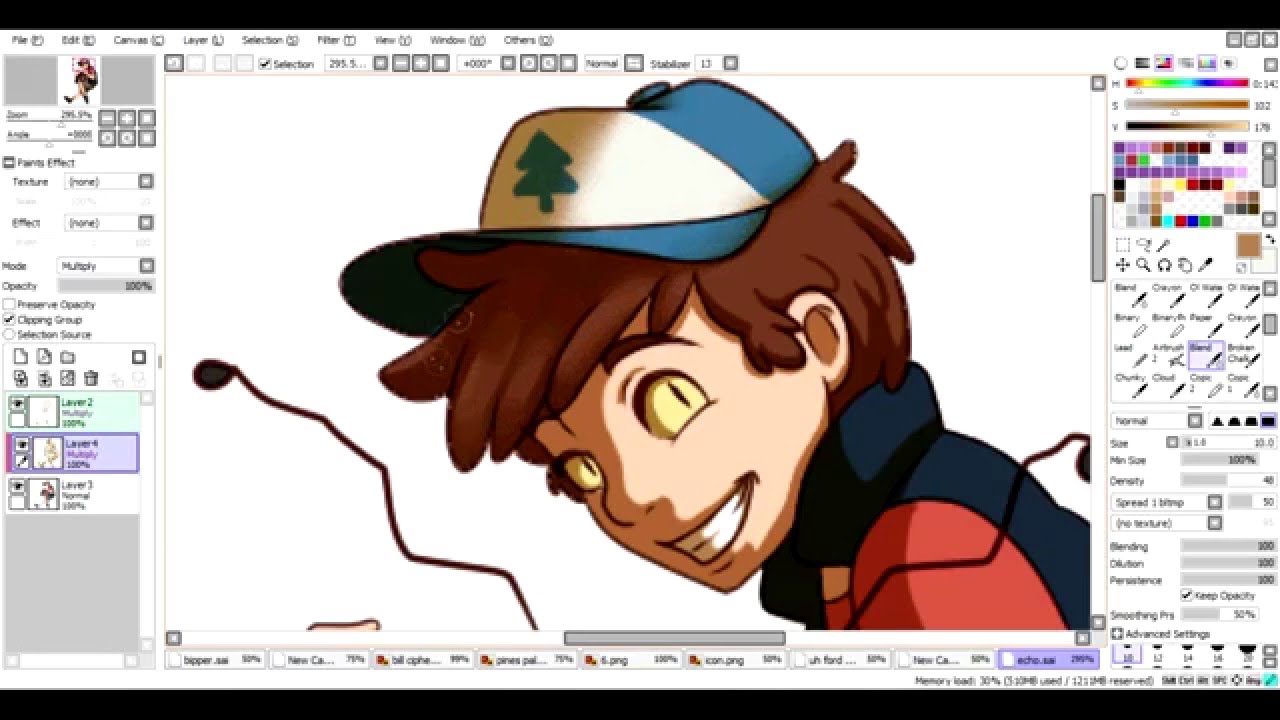 Gravity Falls [Bipper] -- Speedpaint