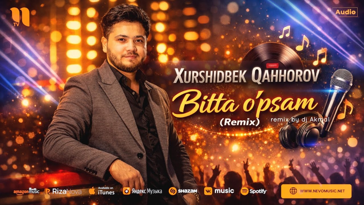 Xurshidbek Qahhorov - Bitta o'psam (Remix) (remix by dj Akmal)