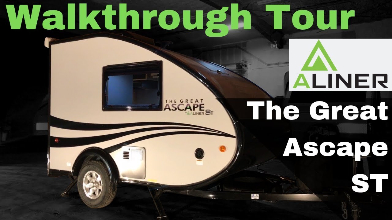 2019 Great Ascape ST Travel Trailer by Aliner Walkthrough Tour
