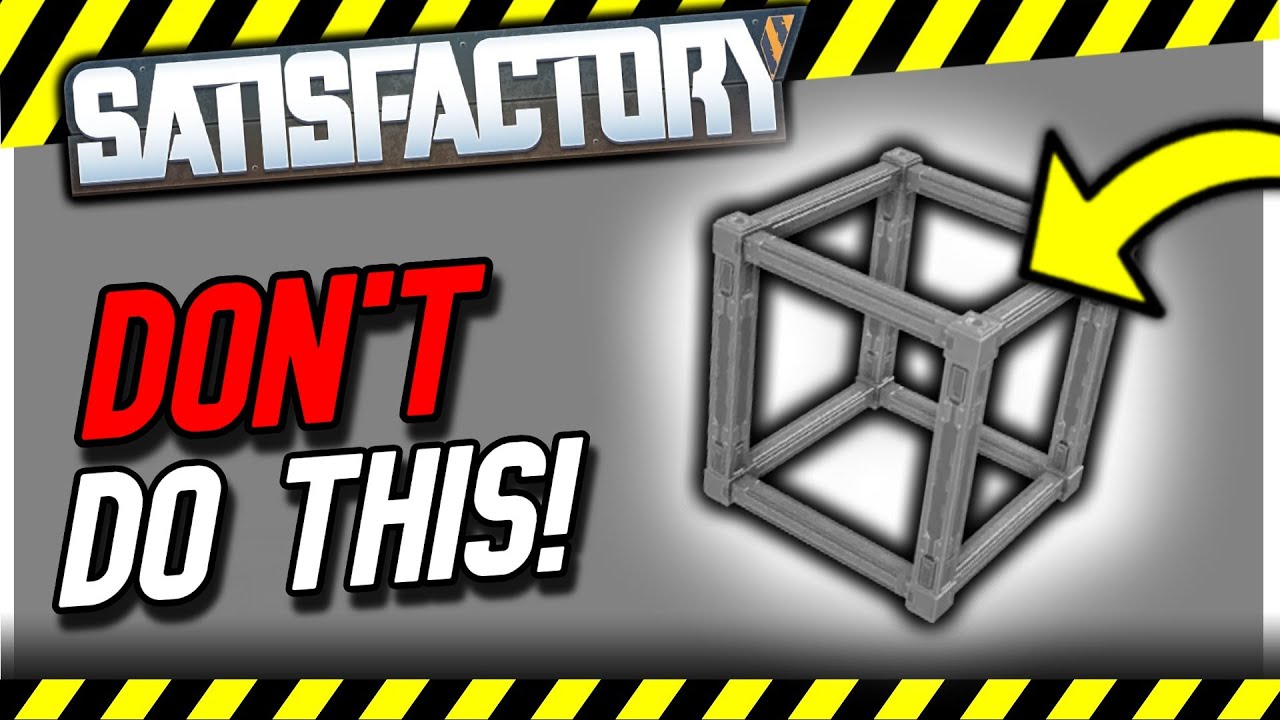 USE THIS &lsquo;Modular Frame&rsquo; RECIPE in Satisfactory 1.0