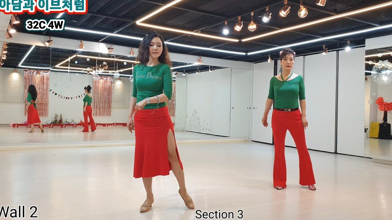 Like Adam and Eve line dance | teach | 아담과 이브처럼| 라인댄스| 사)라인댄스위더스코리아