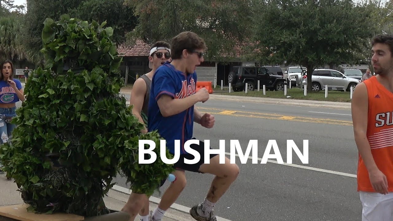 BUSHMAN AT Florida Gators Football game - FUNNY VIDEO - NEW