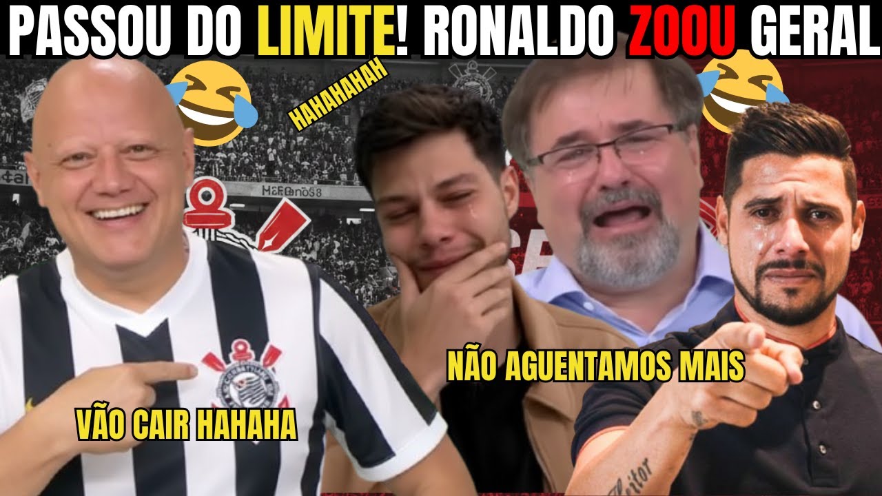 SURTOU AO VIVO! ZOEIRA DE RONALDO TIRA RIVAL DO SÉRIO E A DISCUSSÃO SAIU DO CONTROLE HOJE!