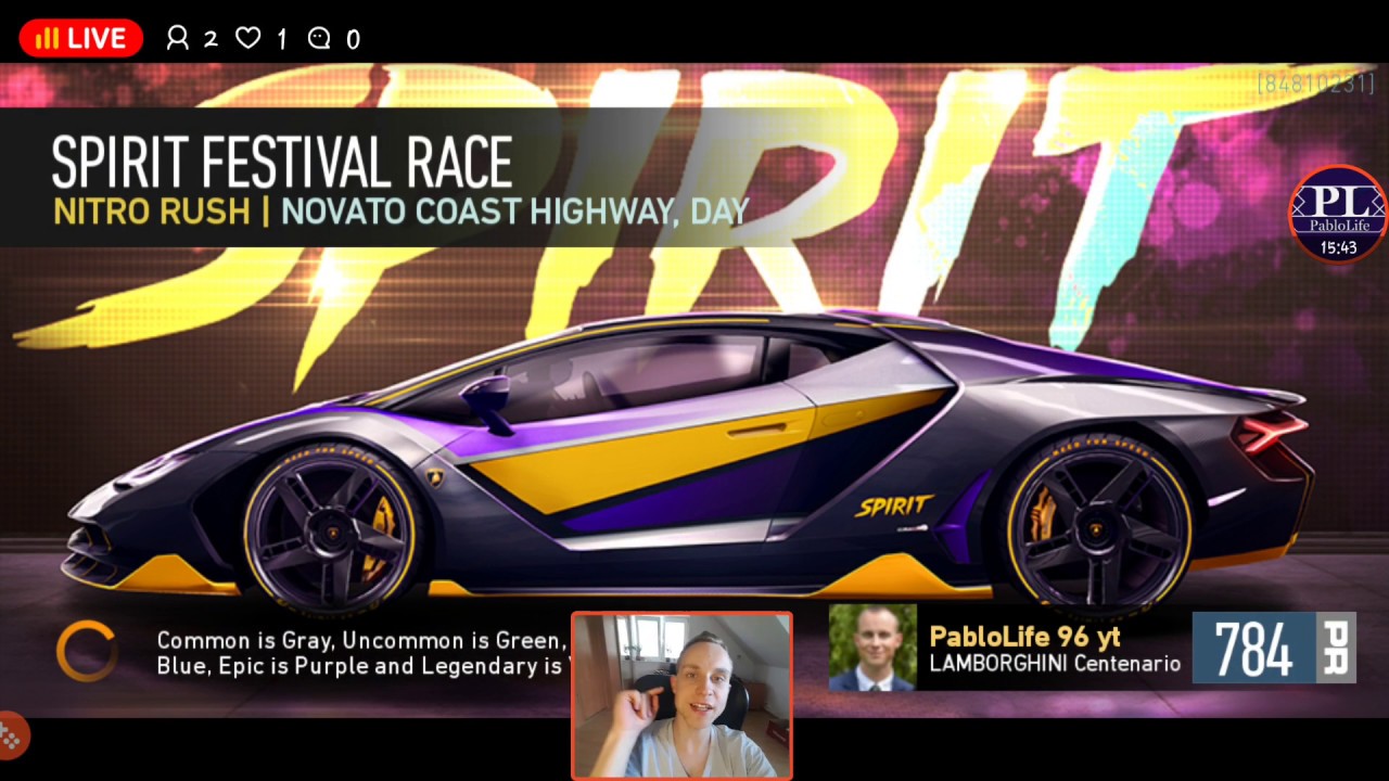 Need for Speed No Limits : Jazda LAMBORGHINI Centenario | PabloLife 96
