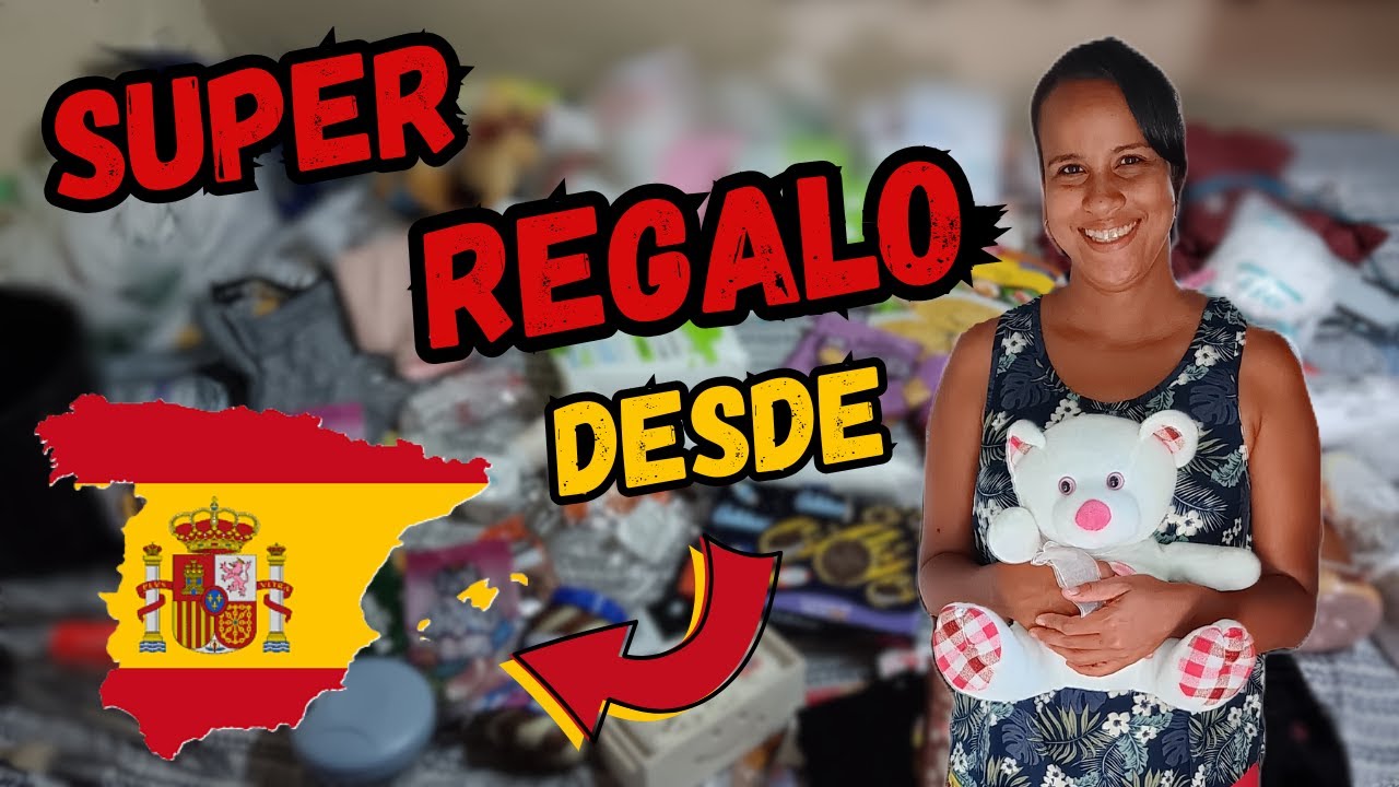 🎁 ¡RECIBIMOS un PAQUETE SORPRESA desde ESPAÑA! 😱  No lo podíamos creer