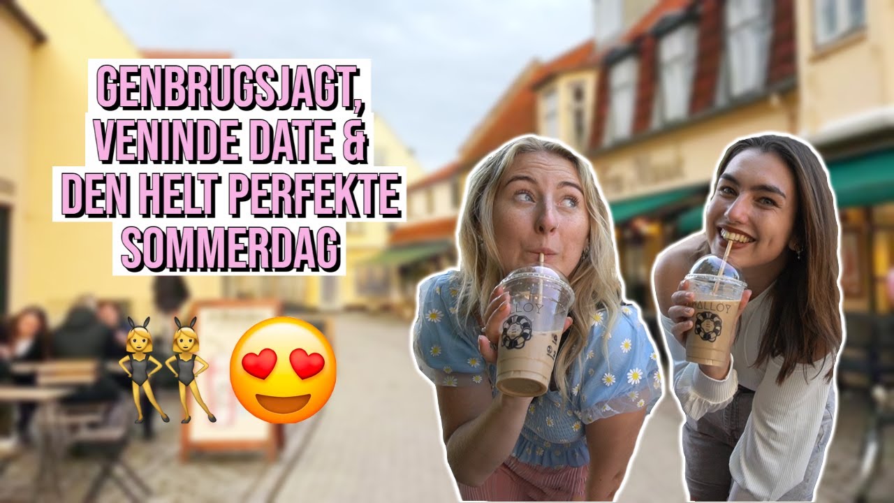 GENBRUGSSHOPPING, HAUL OG VENINDETUR MED MIA FRIIS 😍👯‍♀️☀️