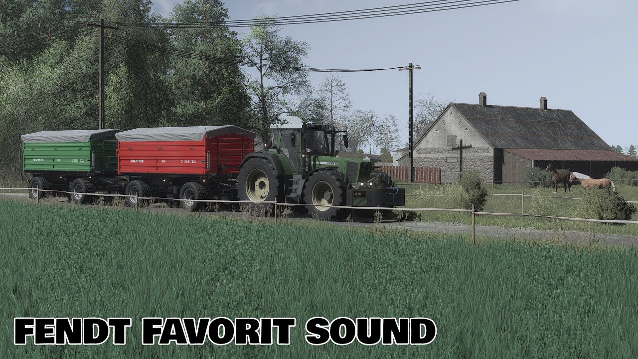 Fendt 822 Favorit Turboshift SOUND prefab - MAP SZPAKOWO