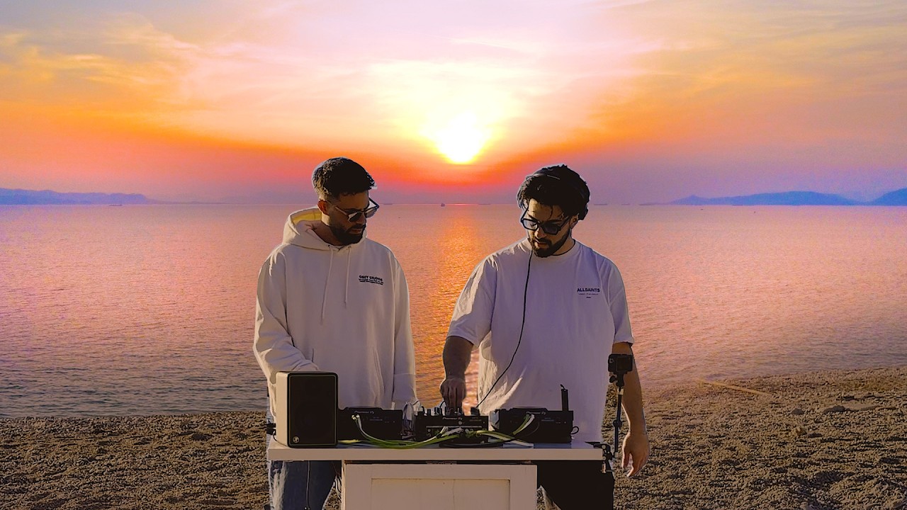 AFRO HOUSE Sunset Mix | Glyfada, Greece - COOLKIDDO x ROB DE ART