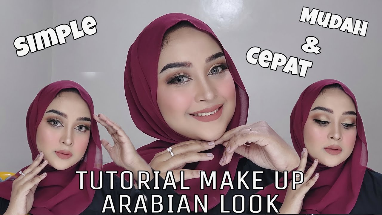 ARABIAN LOOK MAKE UP TUTORIAL || TUTORIAL MAKE UP BOLD || TUTORIAL MAKE UP