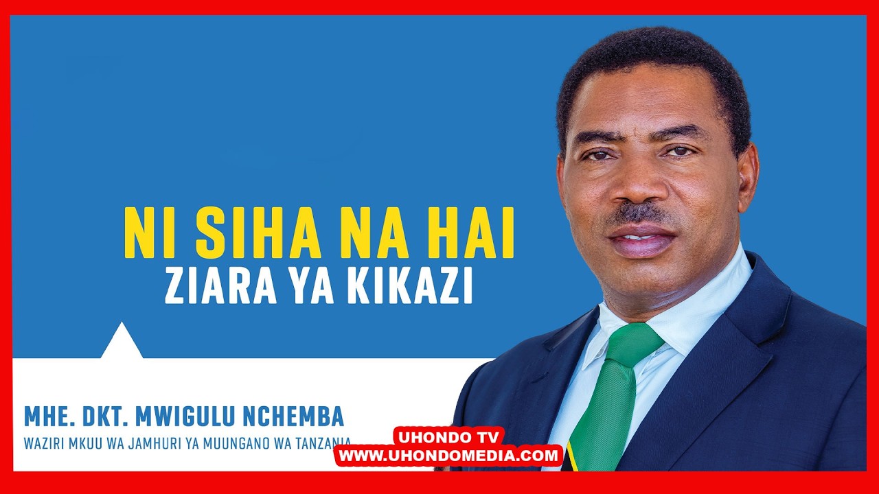 LIVE: WAZIRI MKUU DKT. MWIGULU NCHEMBAUWEKAJI JIWE LA MSINGI HOSPITALI YA KIBONG'OTO