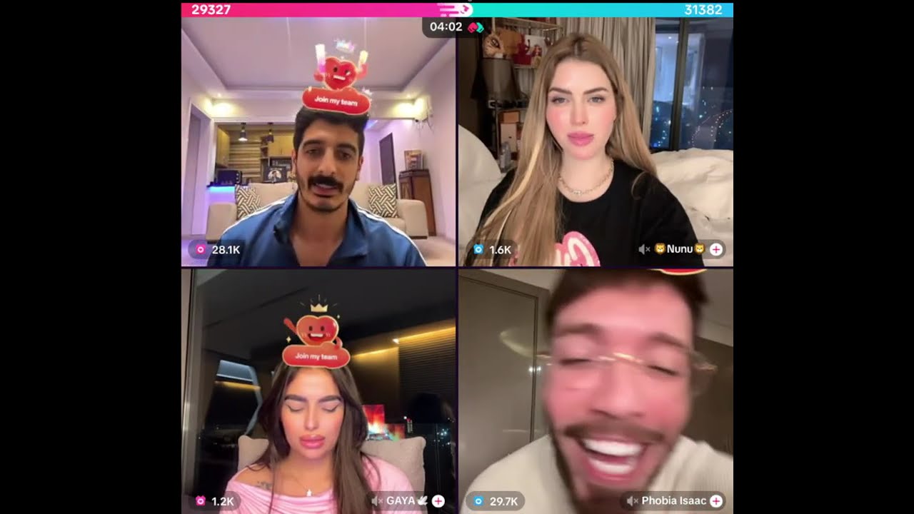 شاكر محظور دلوقتي جولات رباعية مع فوبيا و كايا و نونو من بث 9\2