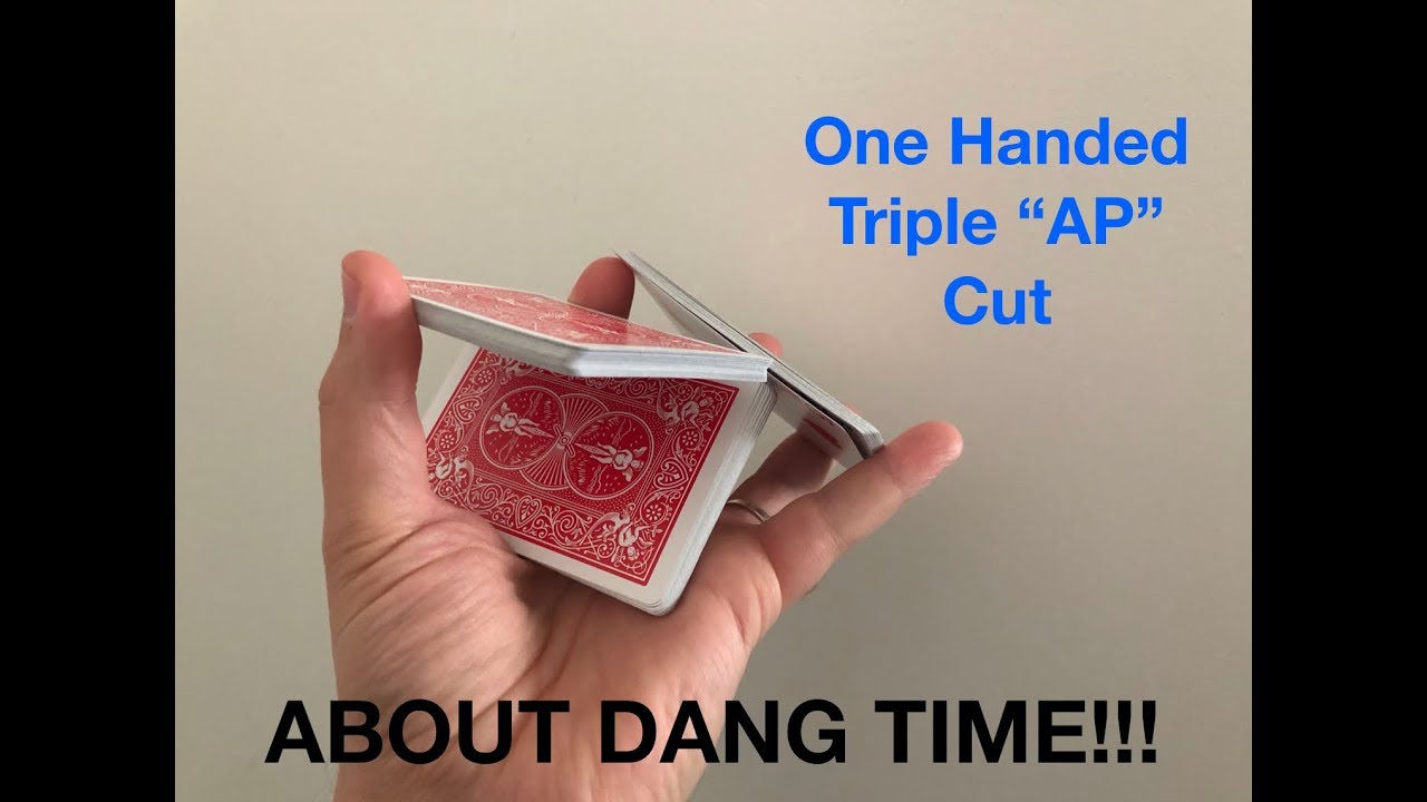 One Handed Triple Cut Tutorial