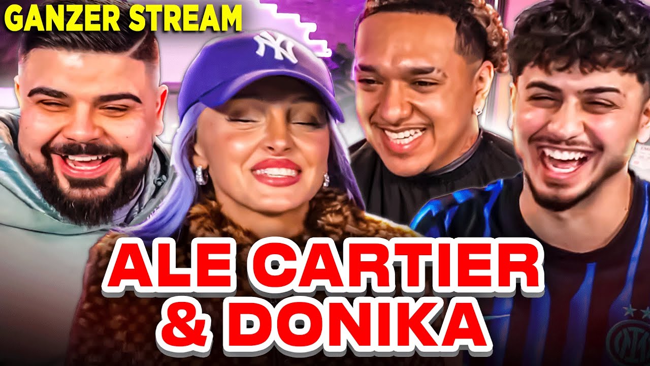 LACHKICKS MIT RAW KÜNSTLERN 🤣🔥 Stream mit ALE CARTIER & DONIKA