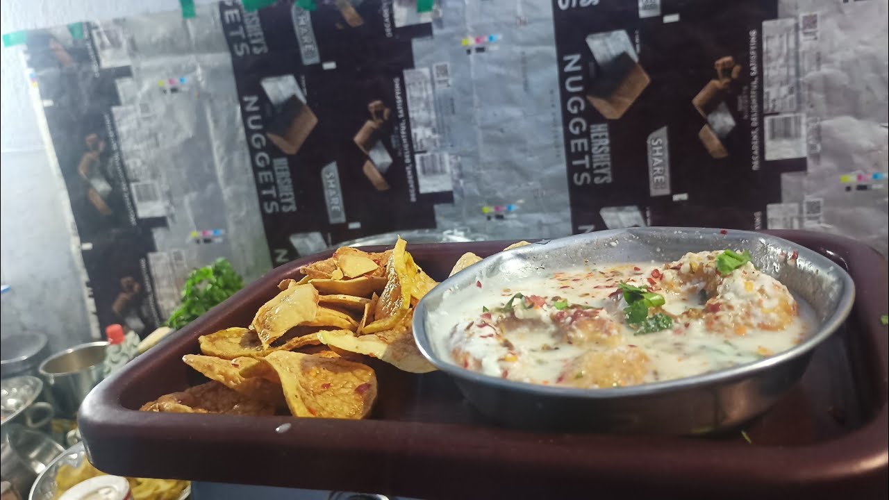 SDeep is live  दही बड़ा , कुरकुरे आलू के चिप्स ,#yogurdfritter #dahibhalla #cooking #recipe 
