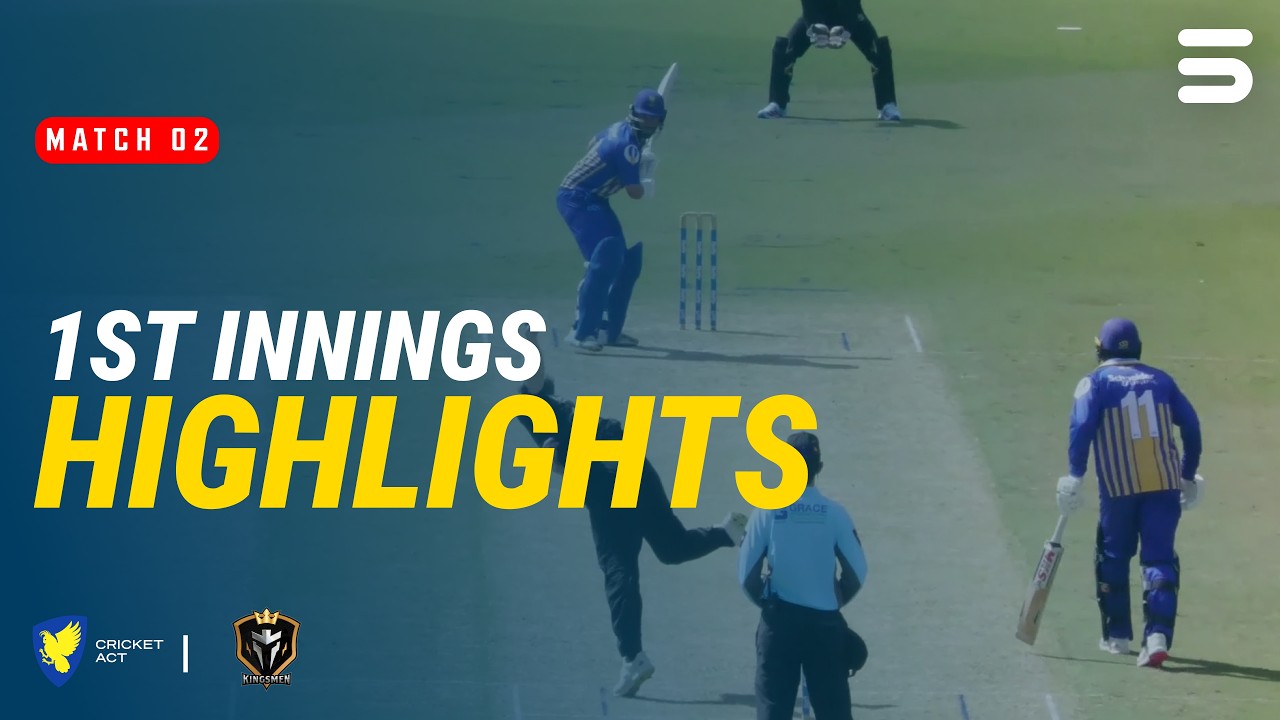 1st Innings Highlights | ACT Comets vs Hyderabad Kingsmen | Match 02 | Top End 2026 | ZP1U