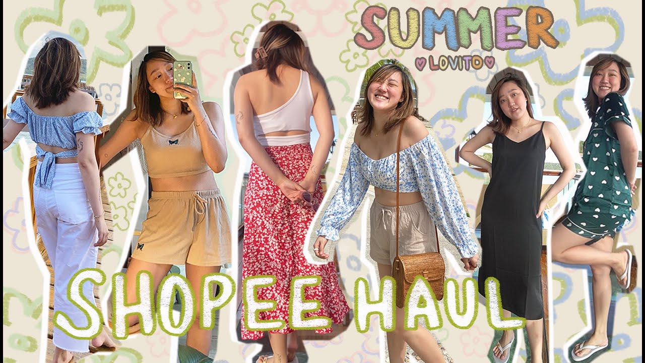 Summer SHOPEE try-on haul ☀️🏝⛱🍉 ft. Lovito | Cocoy Diaries