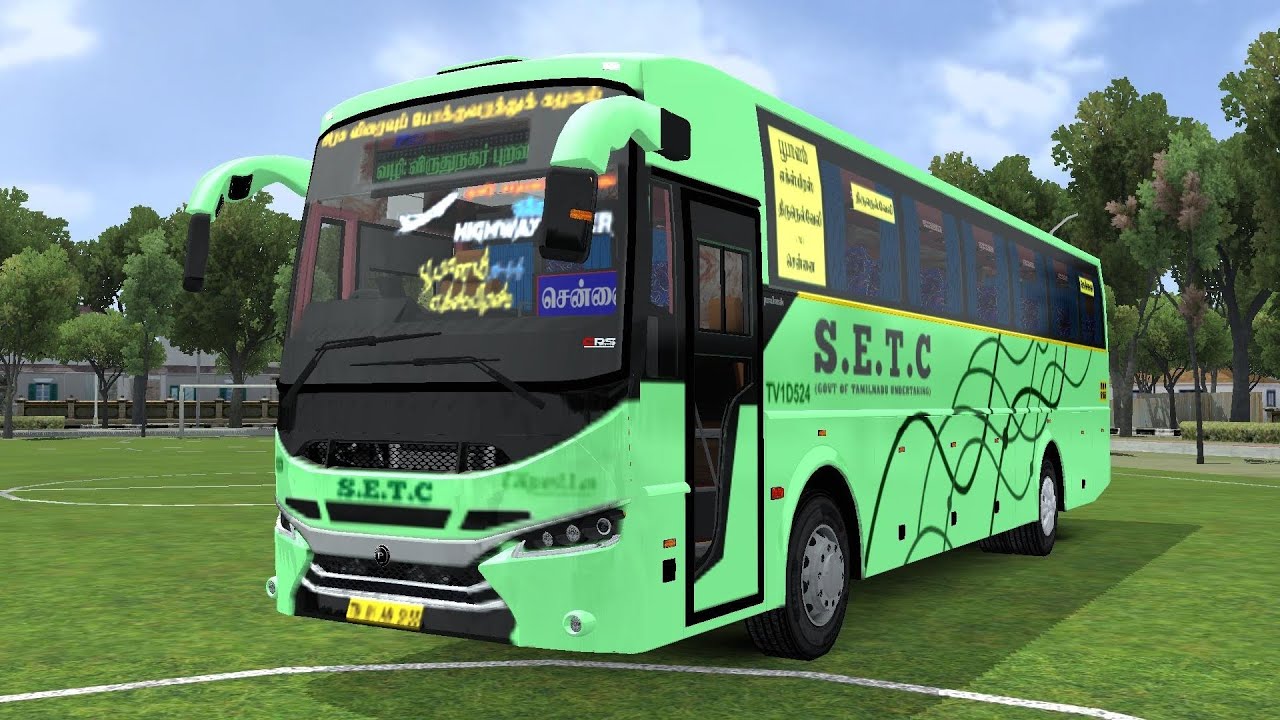 New Setc Capella AC bus mod for bussid #bussidnewmods #newbussidmod #setc #trending 