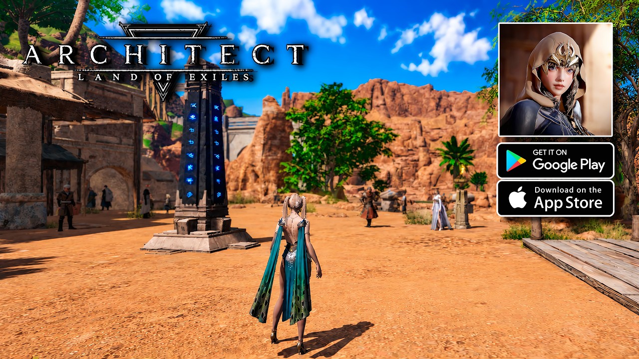 Architect: Land of Exiles Gameplay #2 - MMORPG Android iOS