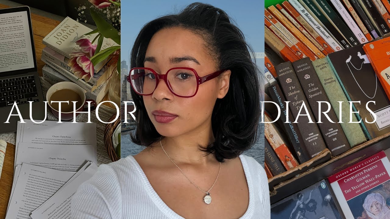 life as a published author ft. writing vlogs, deadlines, new rugs🧸📔