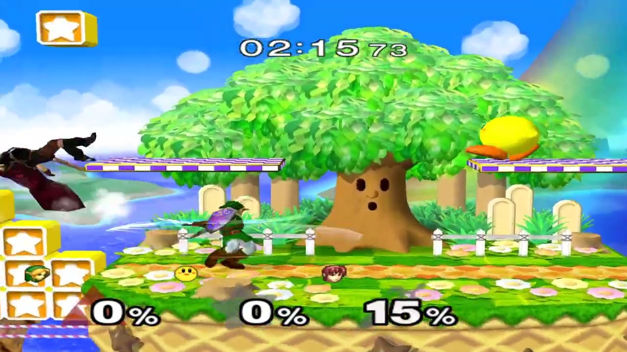 Super Smash Bros Melee (GCN) All Star Mode - Link