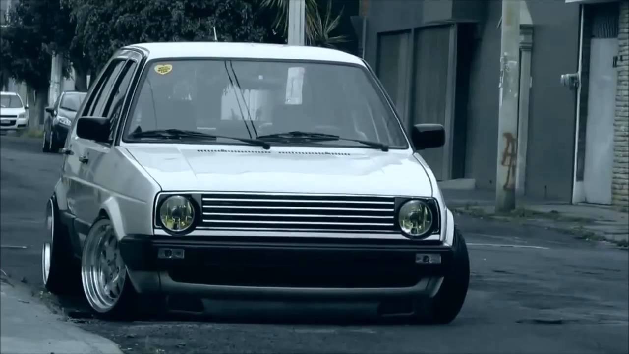 vw golf 2 Stance