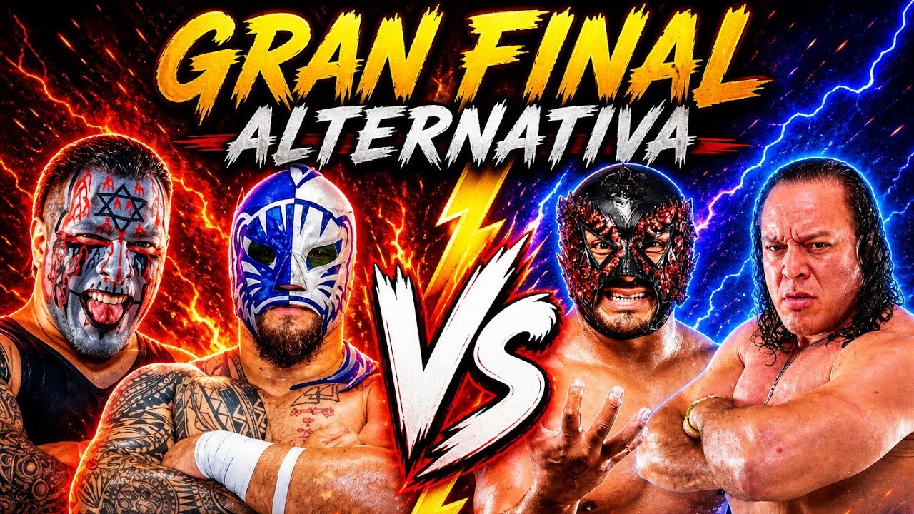 BLUE PANTHER JR, AKUMA VS PÓLVORA, EUFORIA//FINAL GRAN ALTERNATIVA
