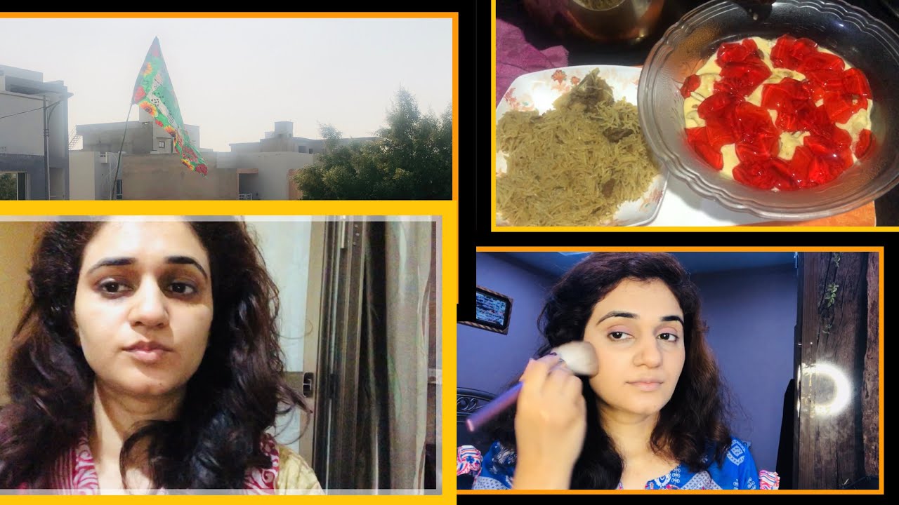 12 Rabi-ul-awal vlog | cooking | hair care | GRWM |Ayesha transformation.
