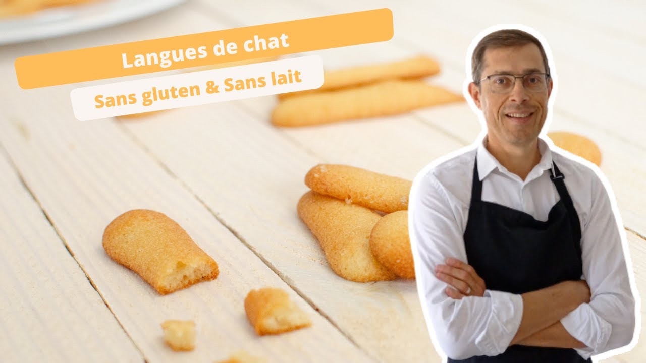 Langues de chat sans gluten : Recette facile et rapide