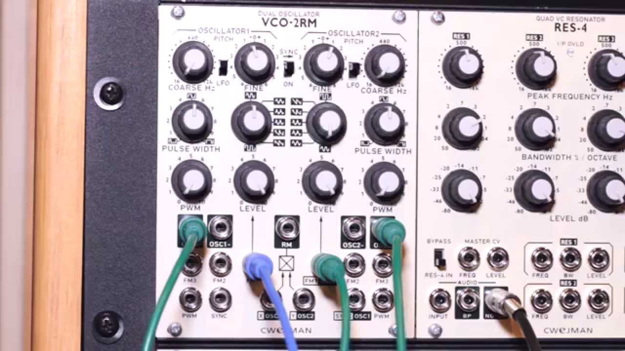 Cwejman VCO-2RM Demo