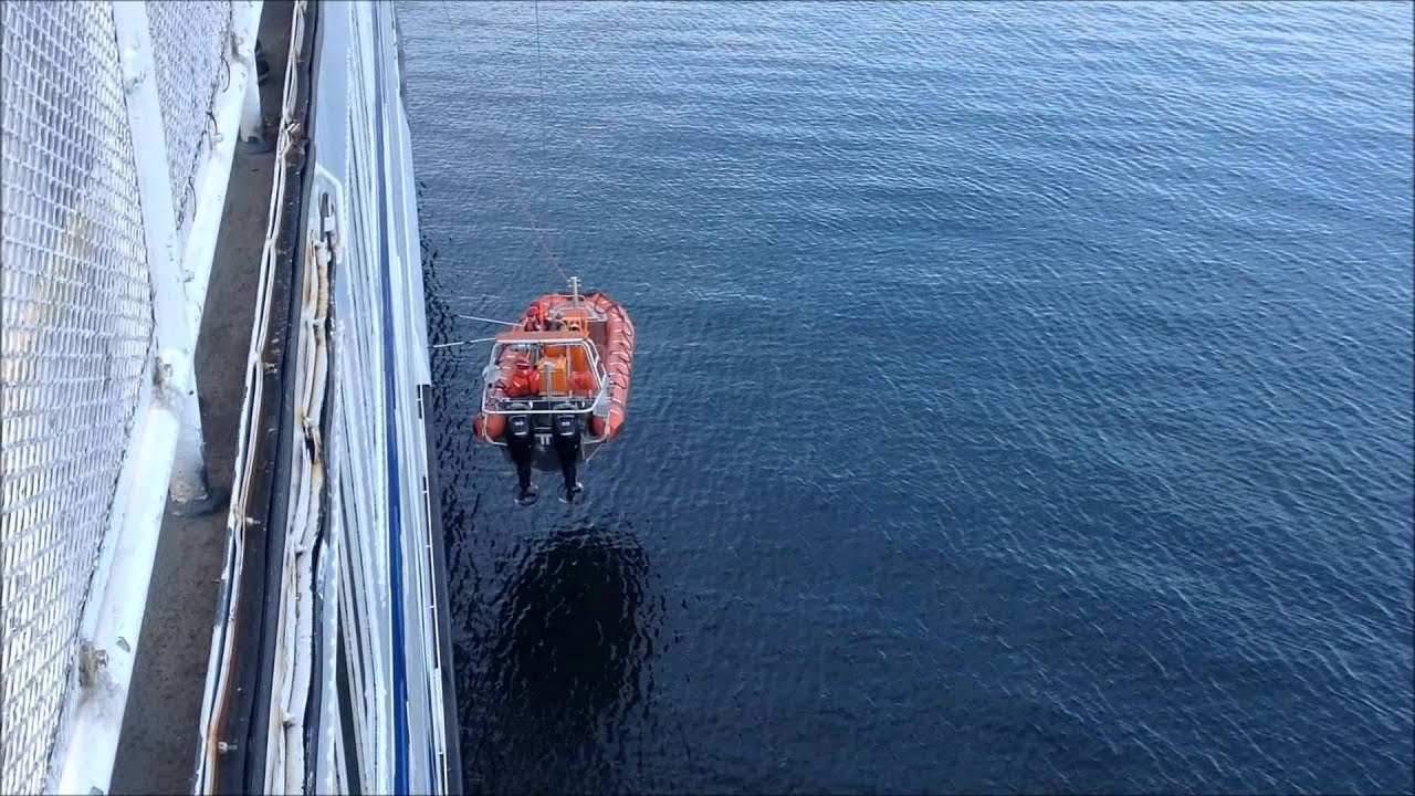 BC Ferries Launch Rescue Boat