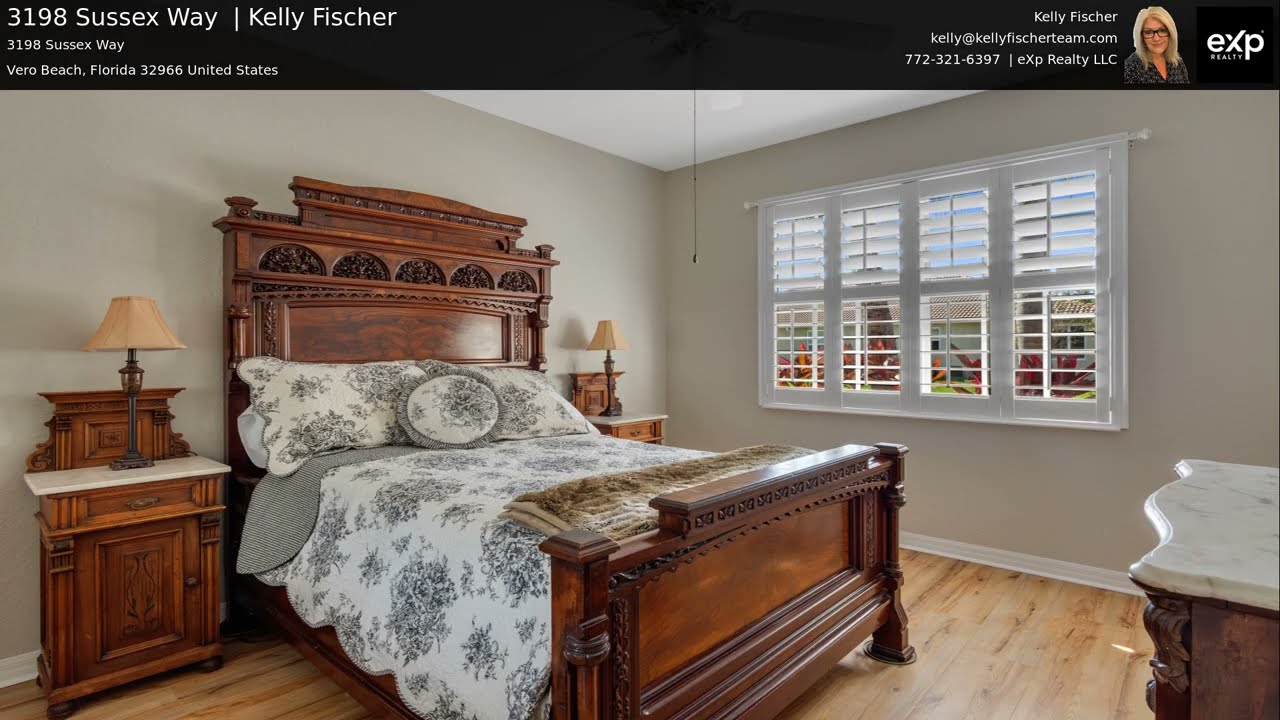 Stunning 1-Story Home in Popular 55+ Gated Community: 3198 Sussex Way, Vero Beach, FL 32966