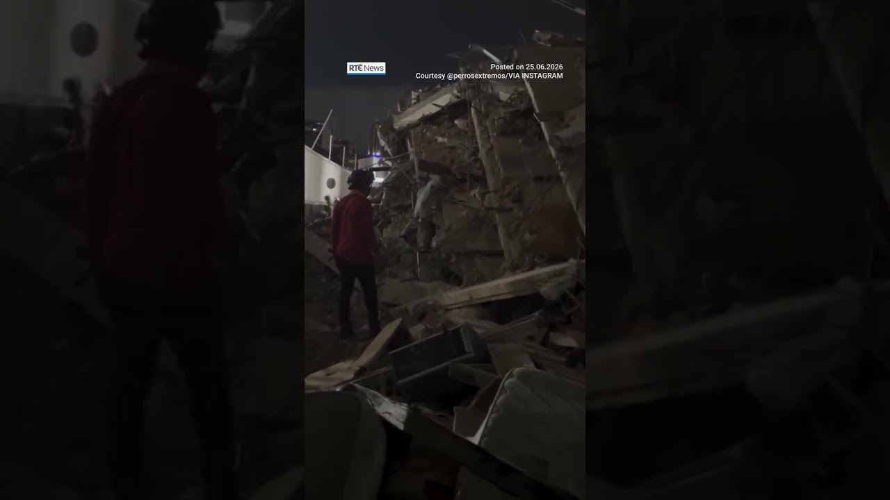 Rescue dog helps locate man after Venezuela earthquakes | #rtenews