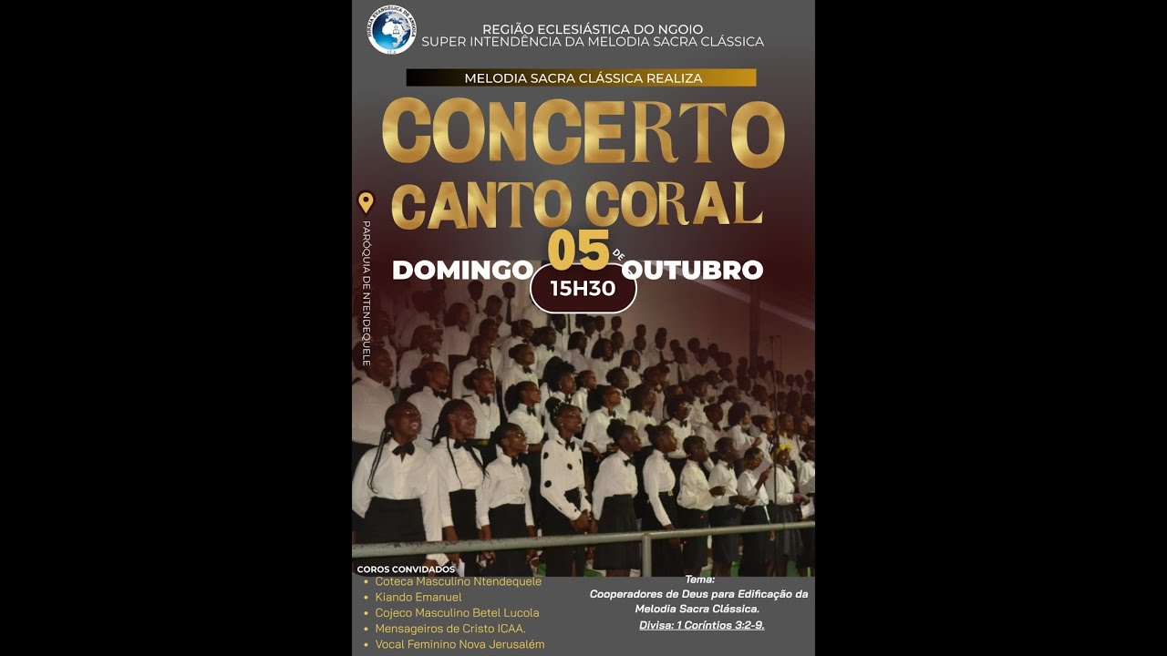 Concerto Canto Coral da Música Sacra Clássica 2025