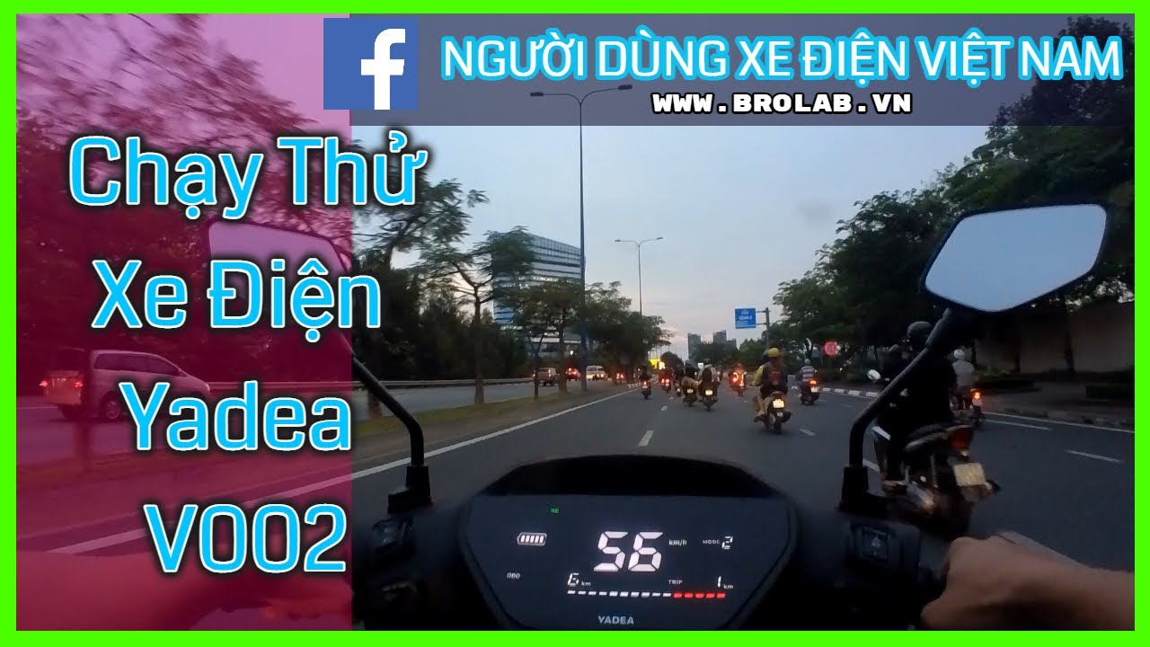 Lần Đầu Tiên Hưng Chạy Xe Điện Yadea V002 Thực Tế Trên Đường Phố Sài Gòn