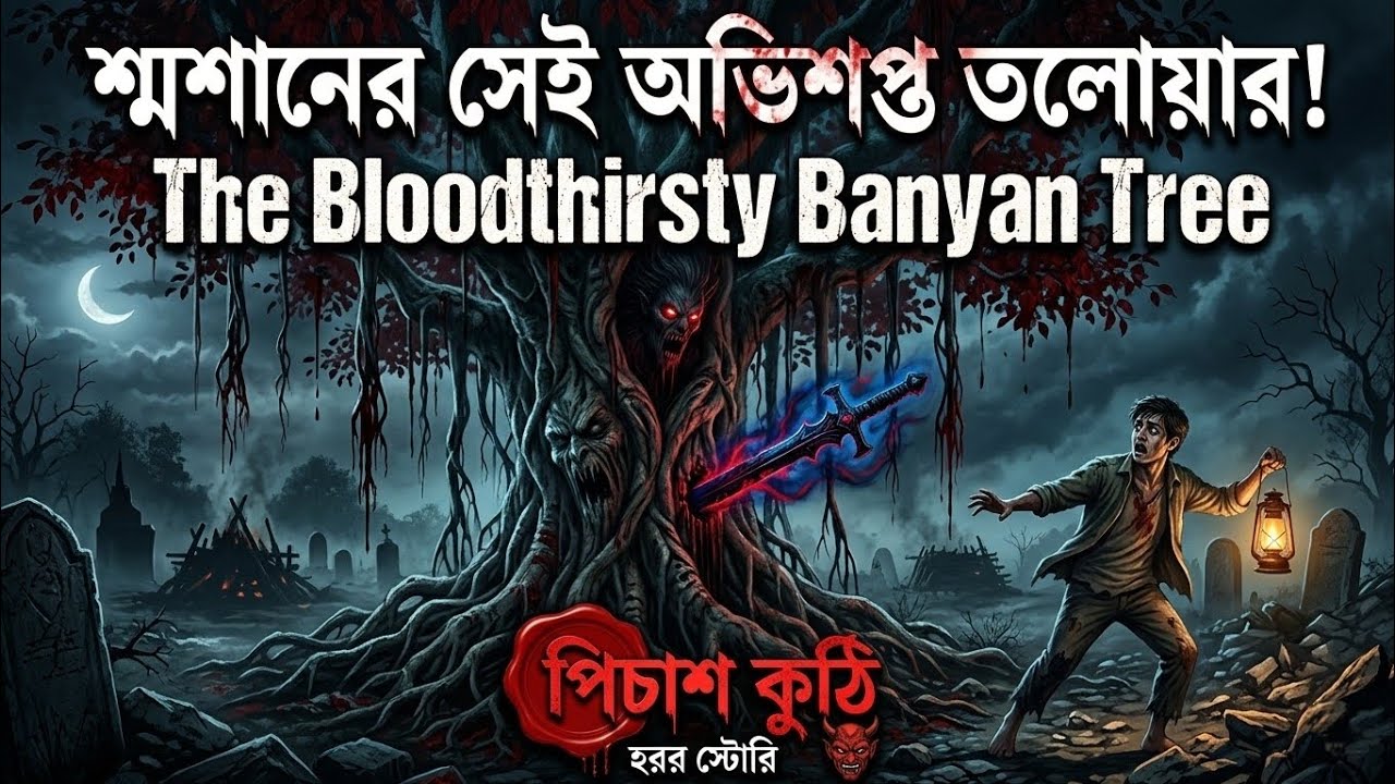 শ্মশানের সেই অভিশপ্ত তলোয়ার! | The Bloodthirsty Banyan Tree | পিচাশ কুঠি হরর স্টোরি