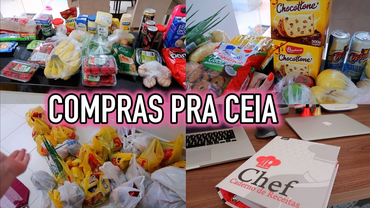 COMPRA NO MERCADO PARA A CEIA DE NATAL