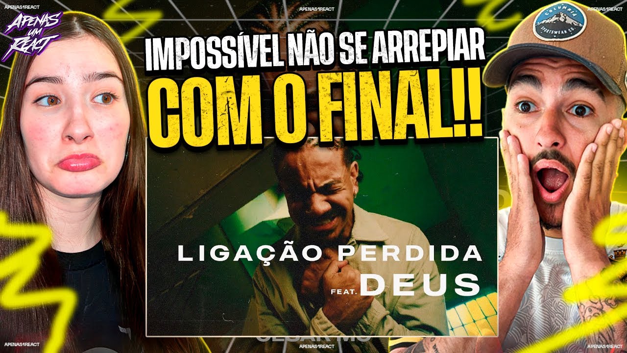 Apenas um react | Cesar Mc - Ligação Perdida Feat Deus (Videoclipe Oficial)