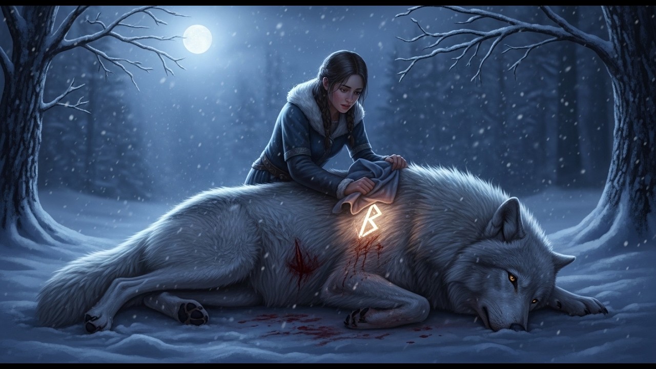 She Rescued an Injured Wolf in the Snow — The Mark on His Fur Was No Ordinary Sign