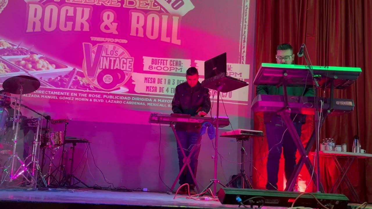 Buen rock and roll esta noche - Los Vintage (grupo retro Mxli)