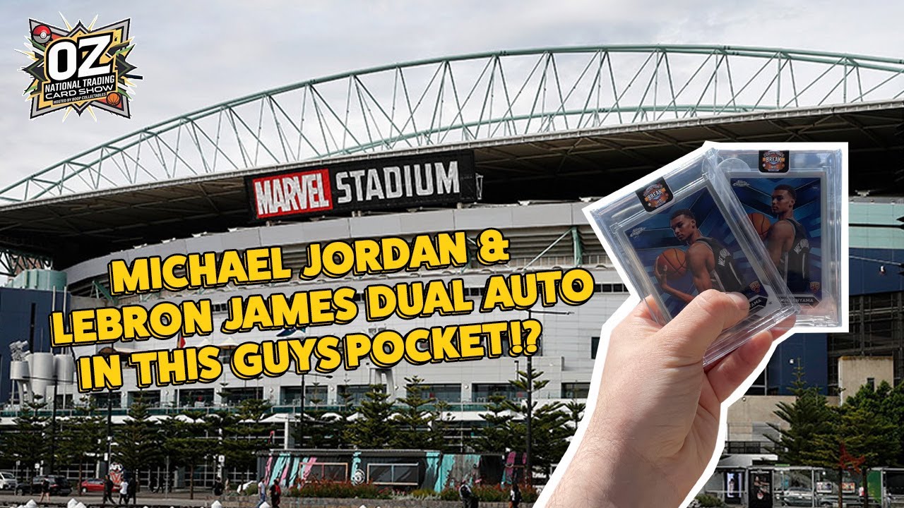 At the first OZ National Trading Card Show and someone had a 20k card in their pocket!?!