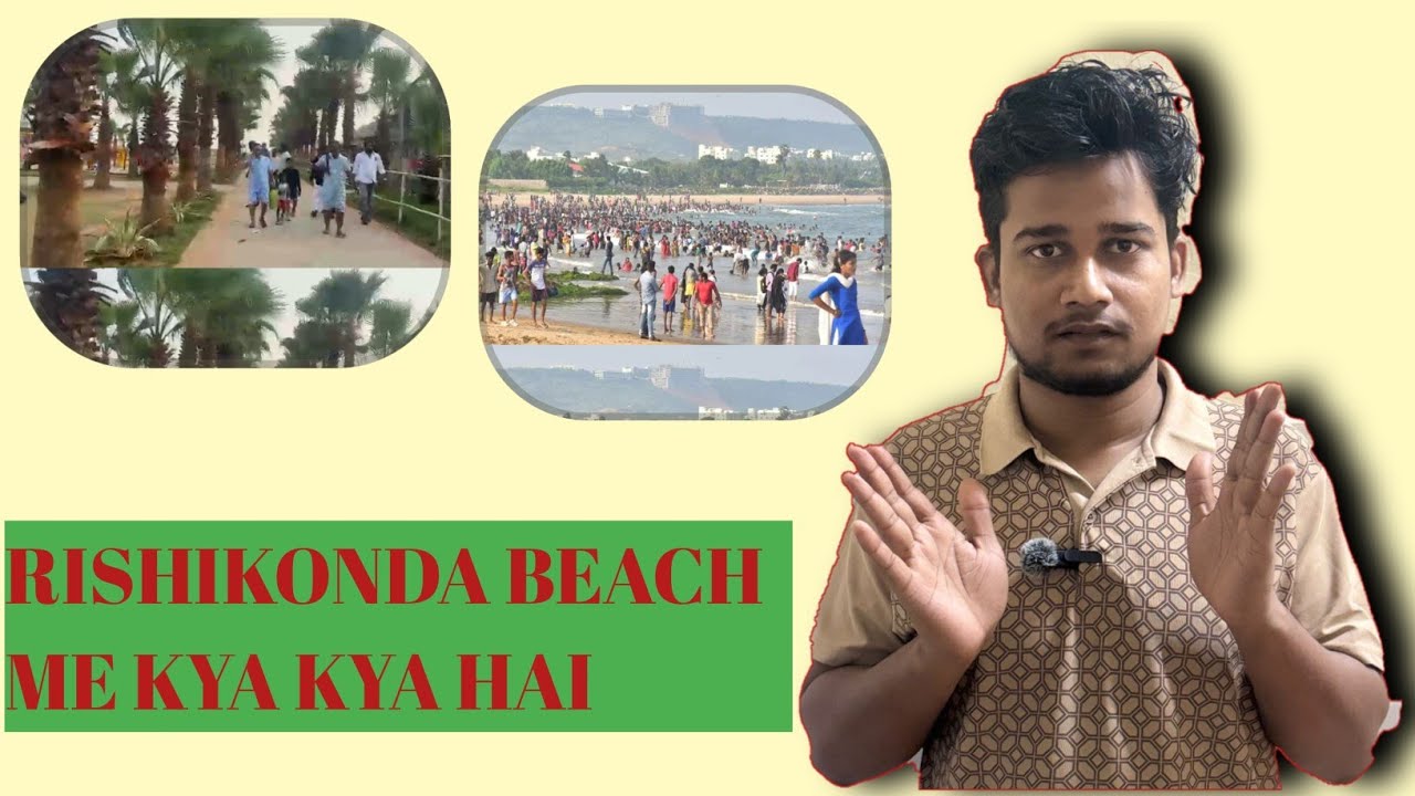 Rishikonda beach ka khubsurat najara