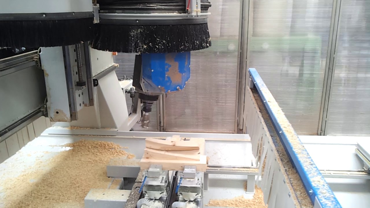 Masterwood - Handrail machining demonstration on Project 365