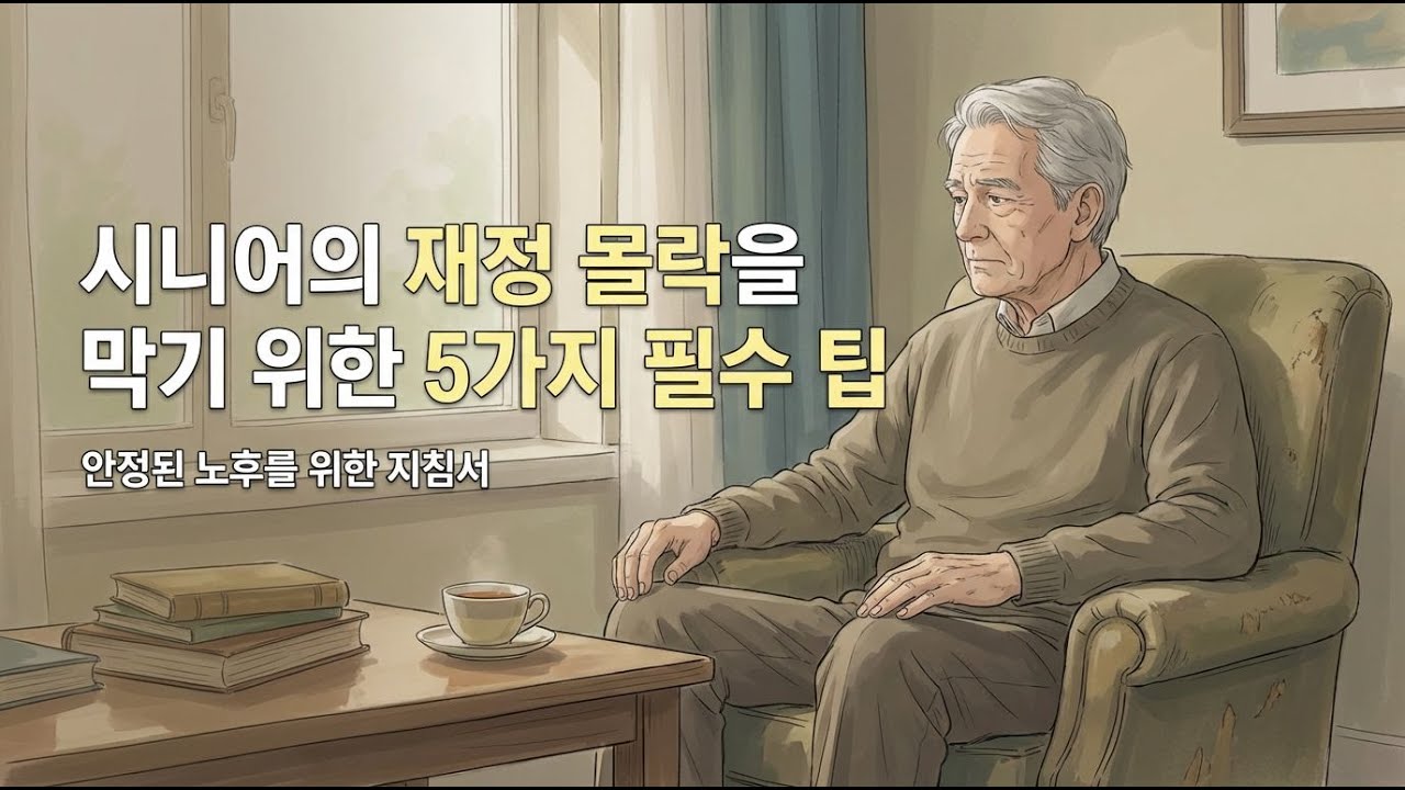 시니어의 재정 몰락을 막기 위한 5가지 필수 팁