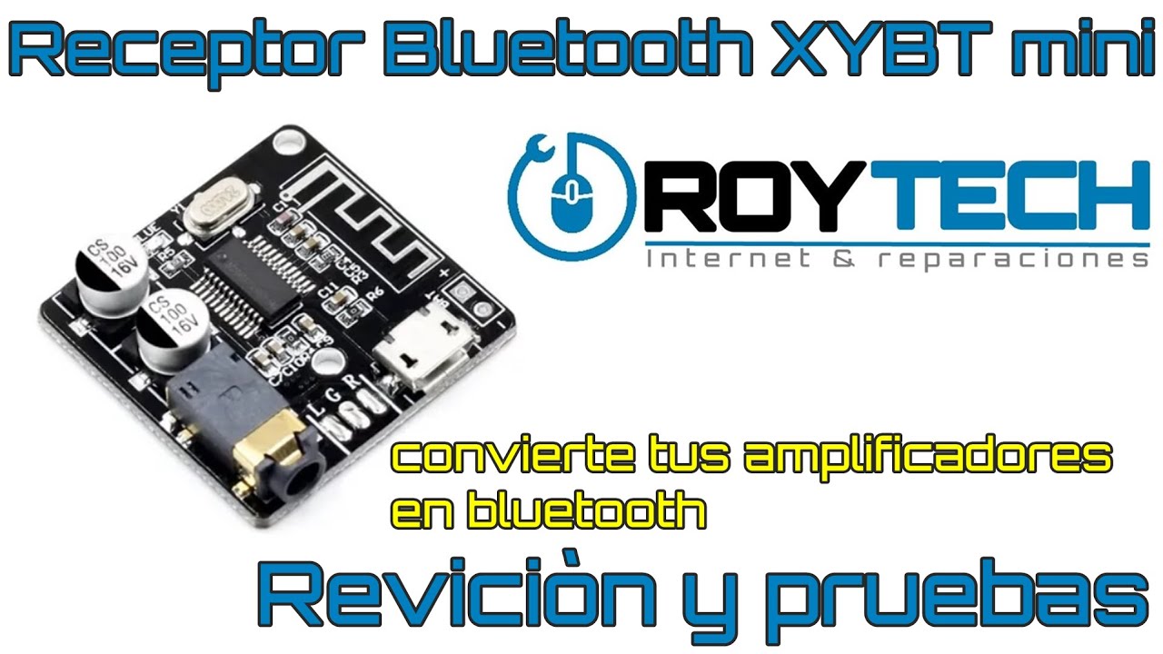 Pruebas y review de Modulo receptor Bluetooth Chino