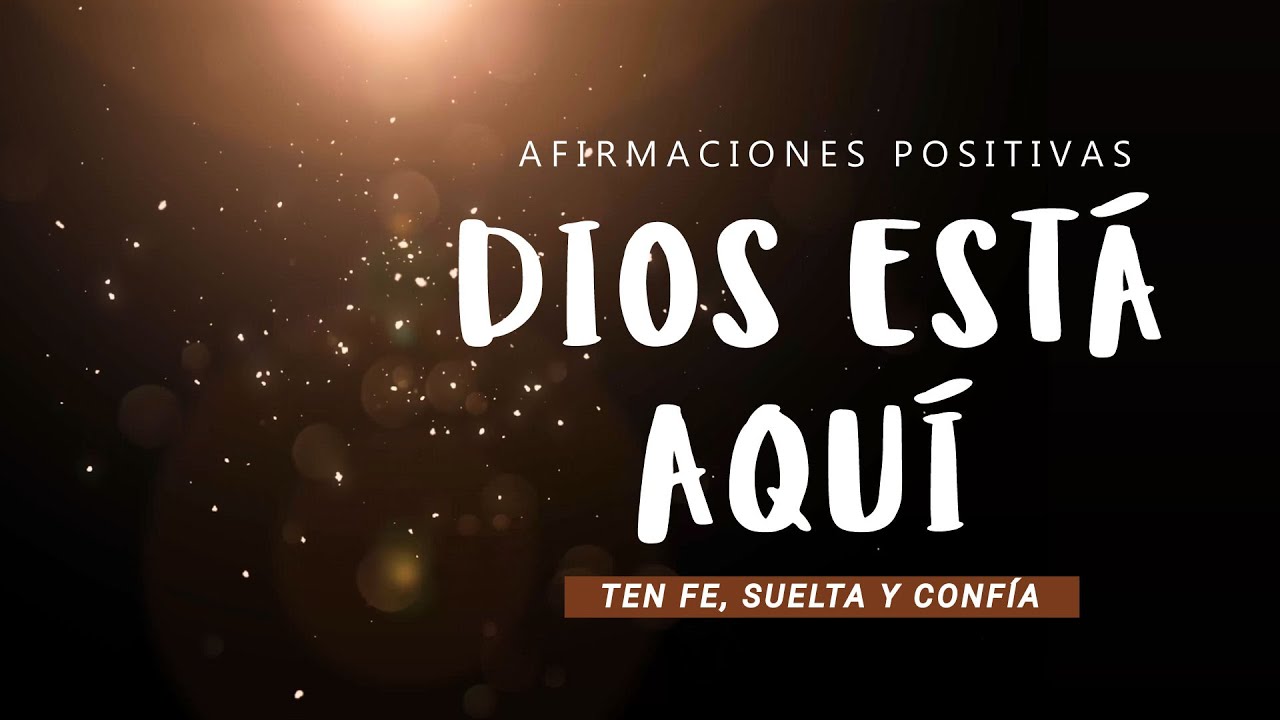 CONFIAR EN DIOS: Afirmaciones Positivas Mientras Duermes para Tener Fe, Soltar y Recibir lo Mejor 💫