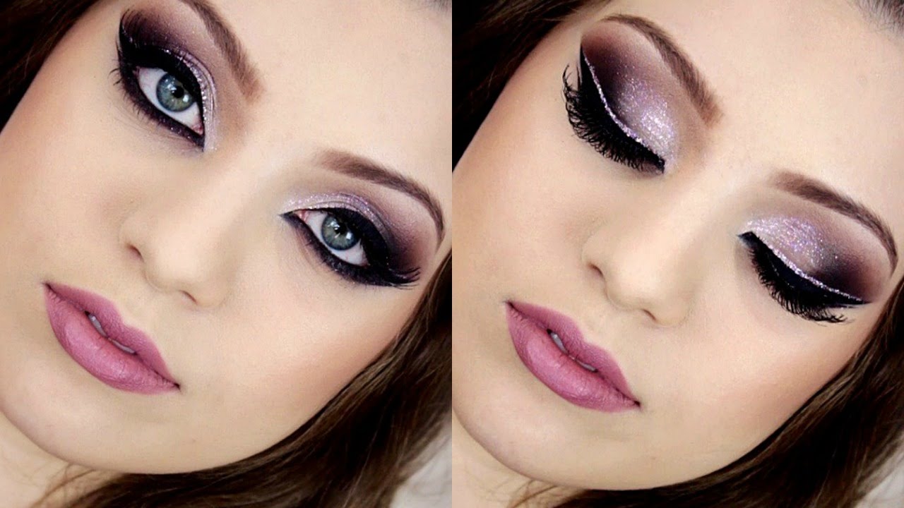 Maquiando Cliente | Delineado com Glitter