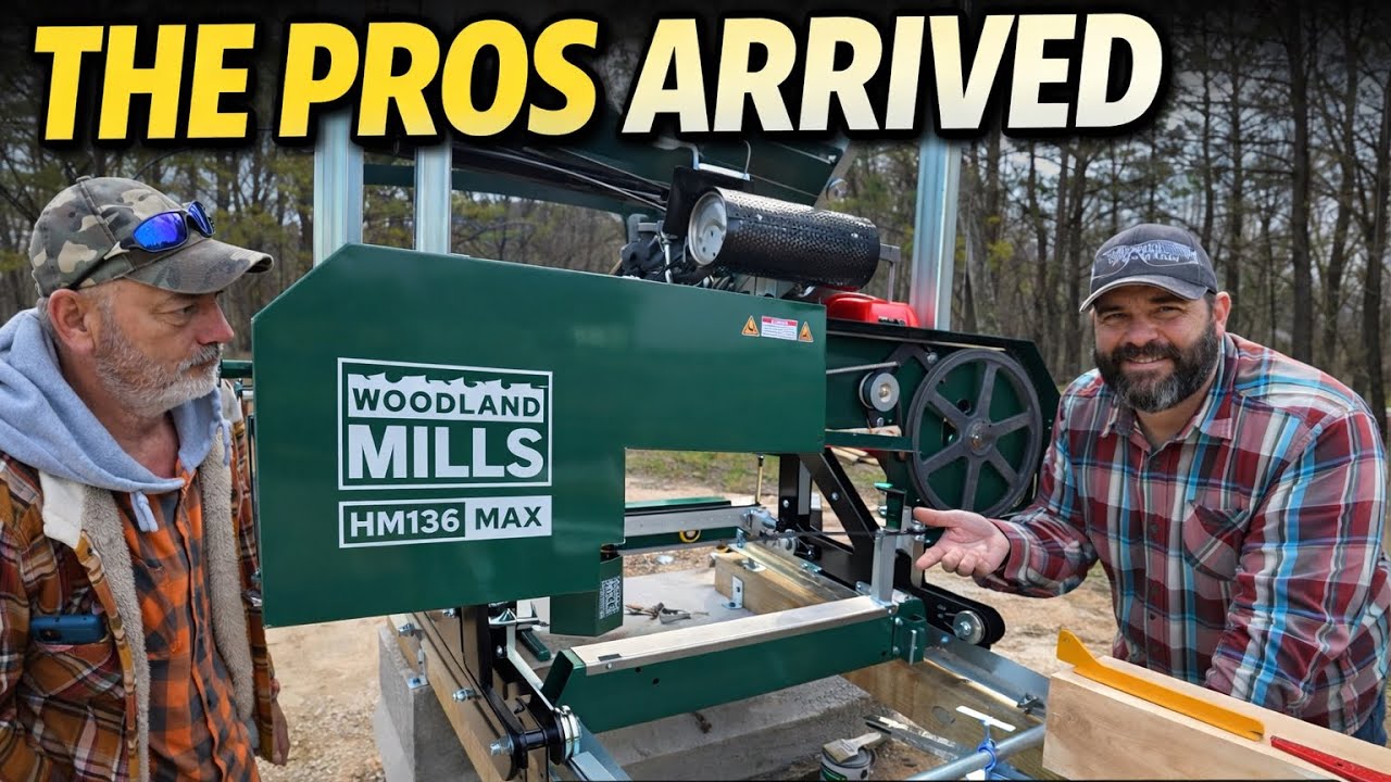 The Professionals Have Arrived | Proper Sawmill Setup