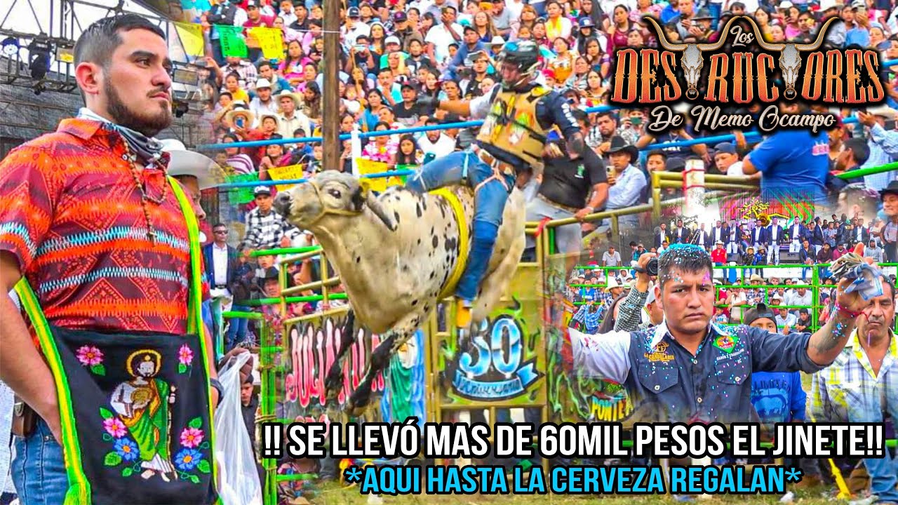 SE LLEVÓ +$60 MIL PESOS EL JINETE |AQUÍ HASTA LA CERVEZA REGALAN| Destructores En Urapicho Mich 2022